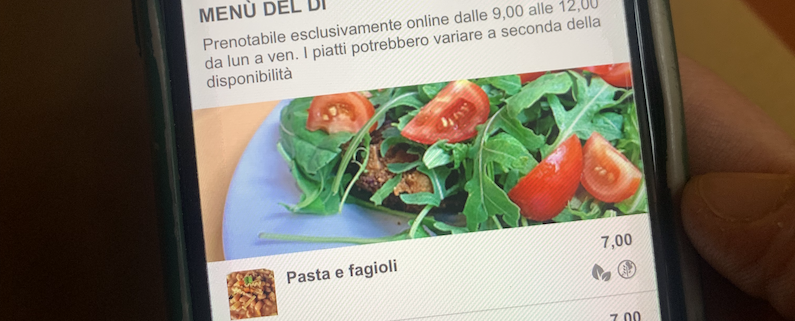 Descrizione servizio di preordine online